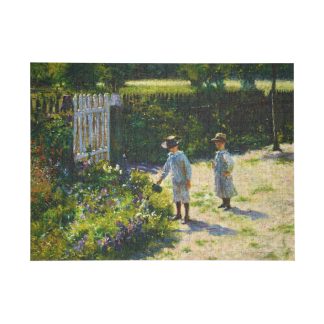 In the Garden – Podkowiński | Jigsaw Puzzle