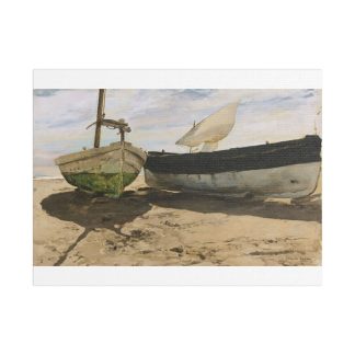 Beached Boats – Joaquín Sorolla | Canvas Print