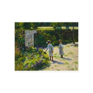 Garden Visit – Podkowiński | Fine Art Poster